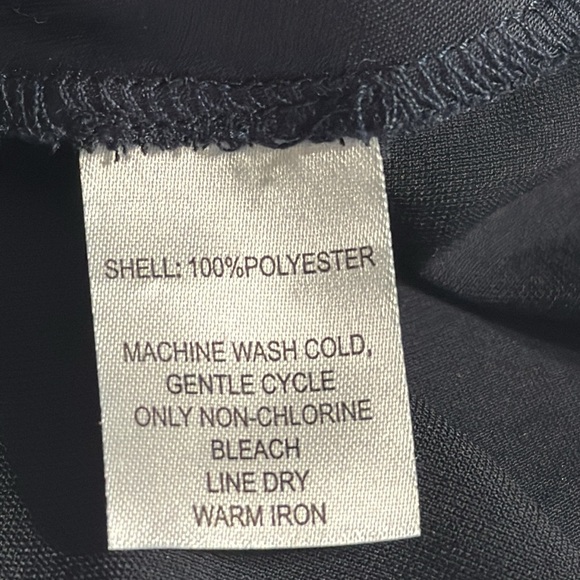 HOUSE OF HARLOW 1960 Navy Satiny‎ Silku Midi Dress Party Holiday Wedding Size M - Picture 8 of 9